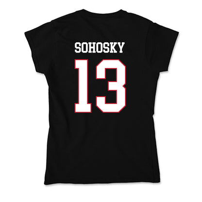 Miami of Ohio - NCAA Baseball : Zac Sohosky - Soft Style Women’s T-Shirt-1
