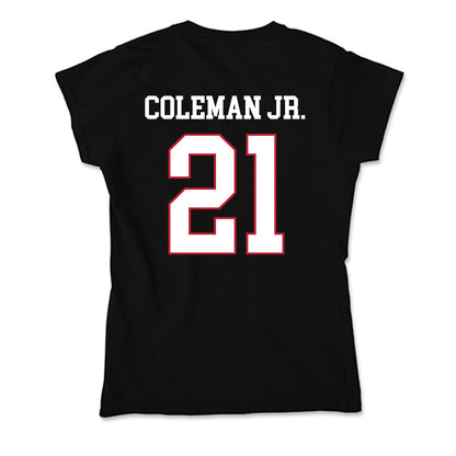 Miami of Ohio - NCAA Football : Toney Coleman Jr. - Soft Style Women’s T-Shirt-1