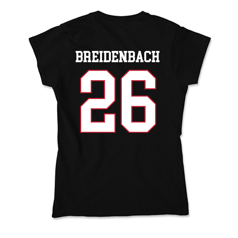 Miami of Ohio - NCAA Baseball : Mason Breidenbach - Soft Style Women’s T-Shirt-1
