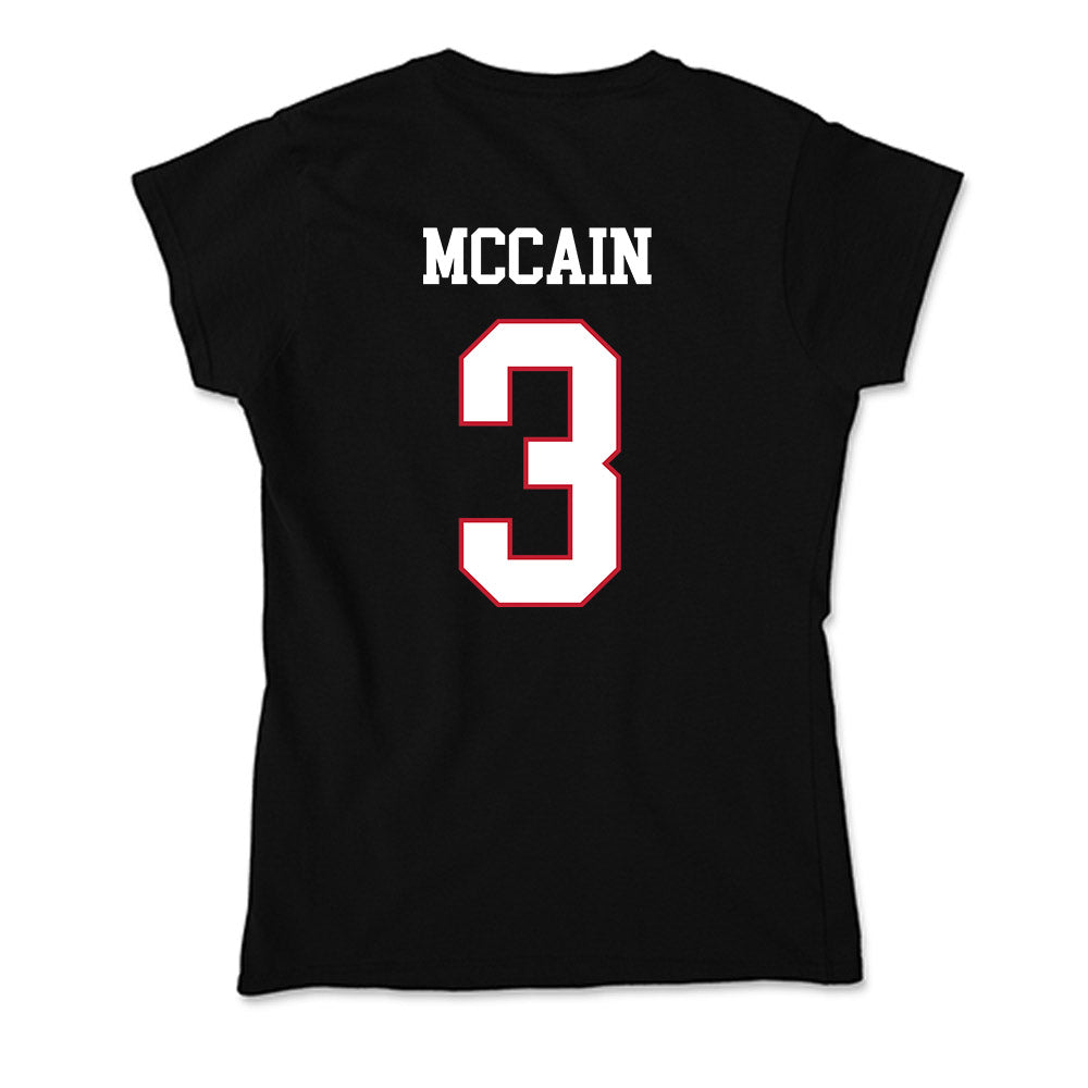 Miami of Ohio - NCAA Football : Malcolm McCain - Soft Style Women’s T-Shirt-1