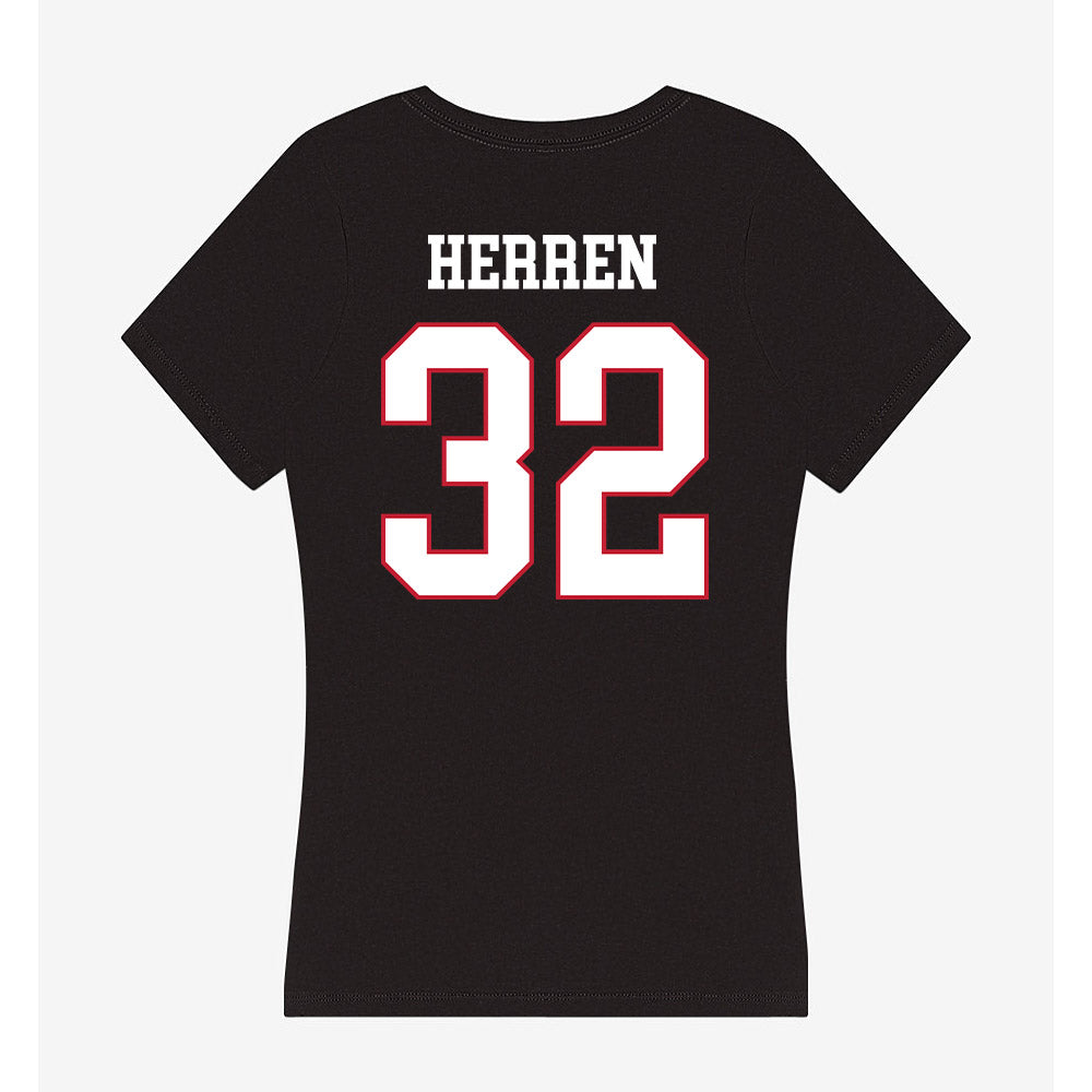 Miami of Ohio - NCAA Softball : Abigail Herren - Classic Shersey Women's V-Neck T-Shirt-1