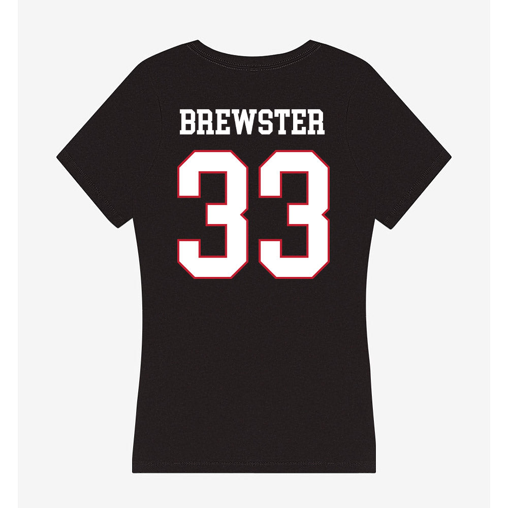 Miami of Ohio - NCAA Football : Harrison Brewster - Women's V-Neck T-Shirt-1