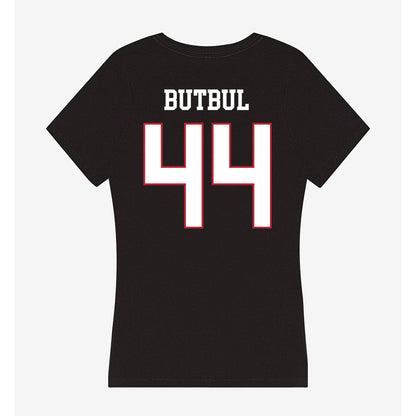 Miami of Ohio - NCAA Football : Noam Butbul - Women's V-Neck T-Shirt-1
