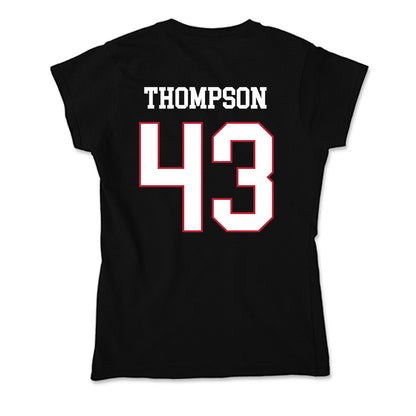 Miami of Ohio - NCAA Men's Ice Hockey : Ryder Thompson - Soft Style Women’s T-Shirt-1