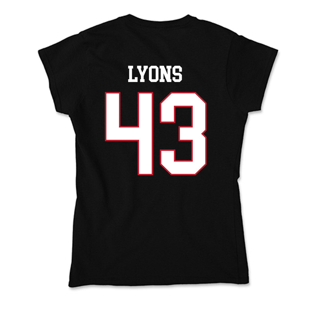 Miami of Ohio - NCAA Football : Grant Lyons - Soft Style Women’s T-Shirt-1