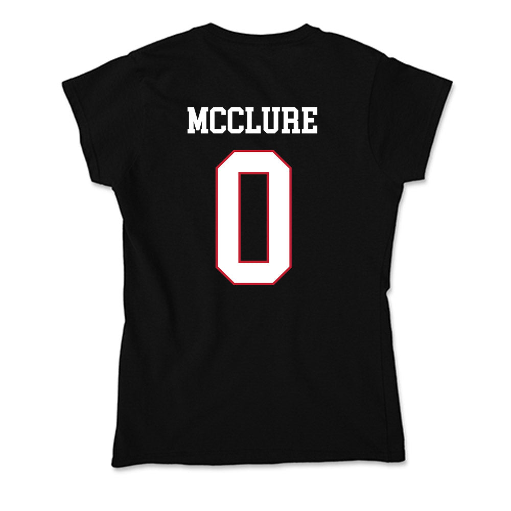 Miami of Ohio - NCAA Women's Basketball : Jaya McClure - Soft Style Women’s T-Shirt-1