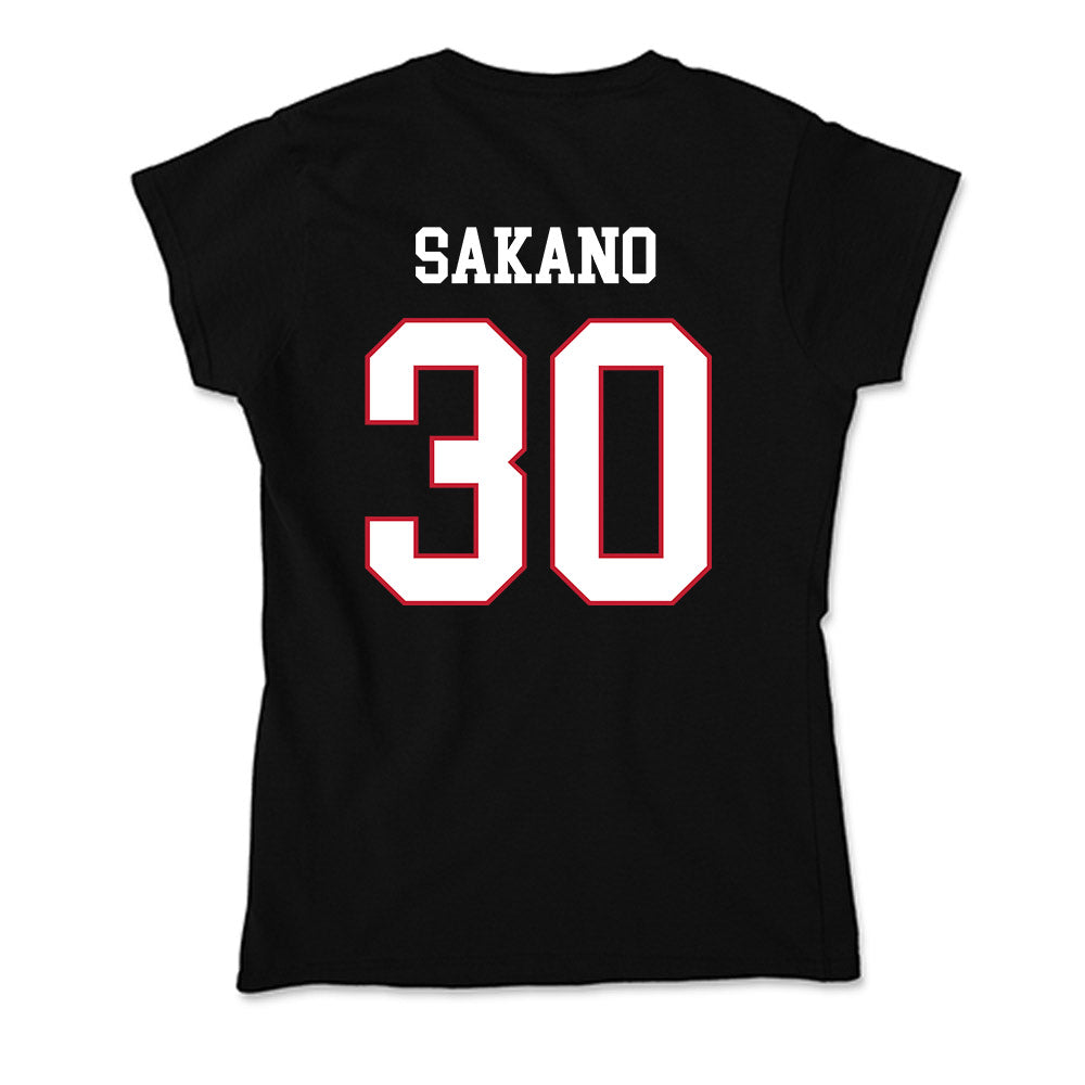 Miami of Ohio - NCAA Women's Basketball : Mio Sakano - Soft Style Women’s T-Shirt-1