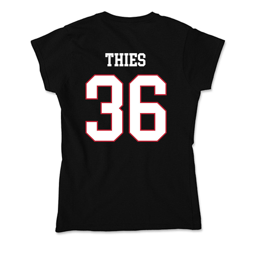 Miami of Ohio - NCAA Football : Tommy Thies - Soft Style Women’s T-Shirt-1