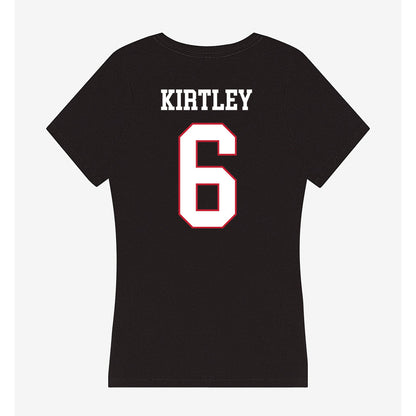 Miami of Ohio - NCAA Baseball : Ryder Kirtley - Women's V-Neck T-Shirt-1