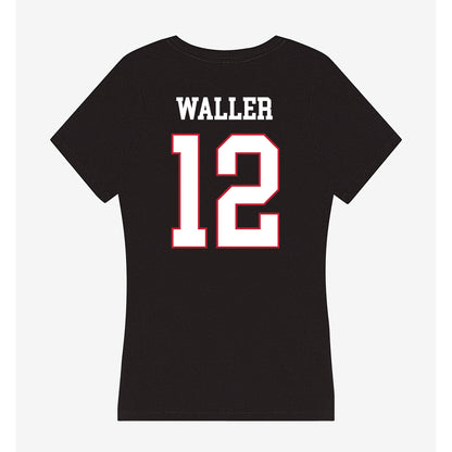 Miami of Ohio - NCAA Women's Volleyball : Sydney Waller - Women's V-Neck T-Shirt-1