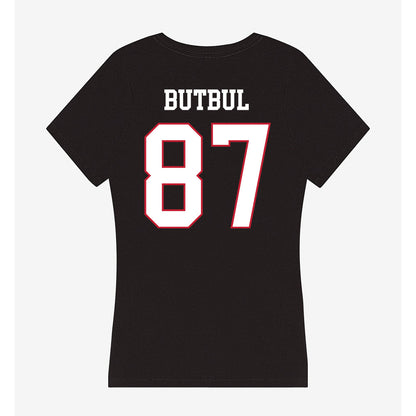 Miami of Ohio - NCAA Football : Noam Butbul - Women's V-Neck T-Shirt-1