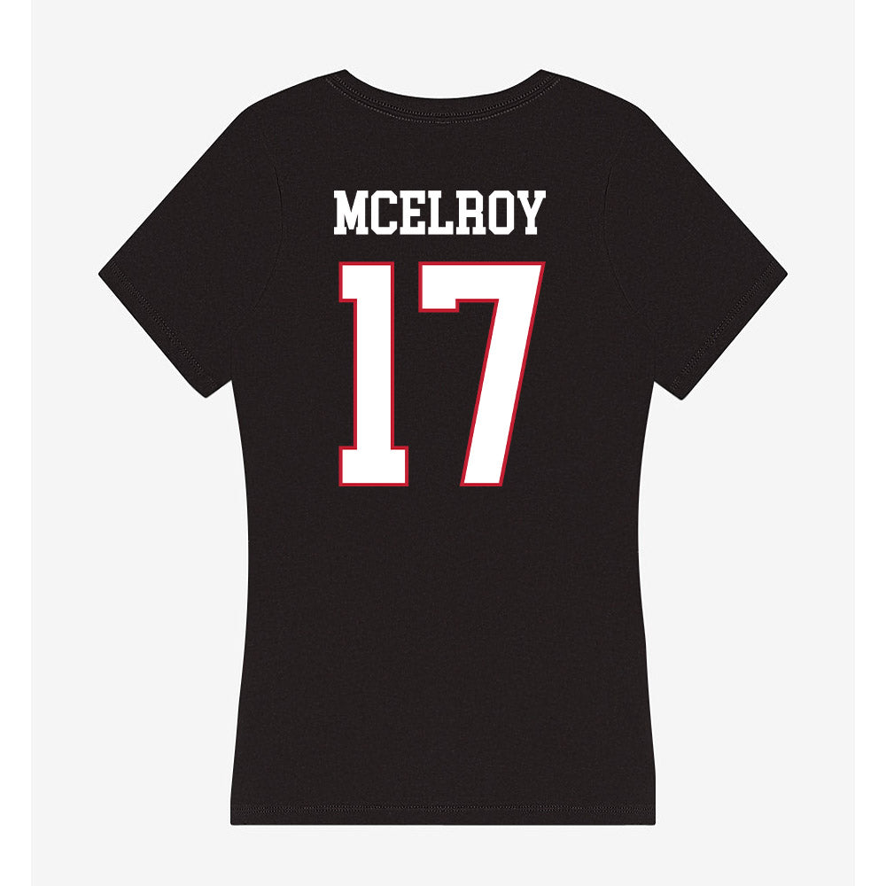 Miami of Ohio - NCAA Women's Soccer : Devin McElroy - Classic Shersey Women's V-Neck T-Shirt-1
