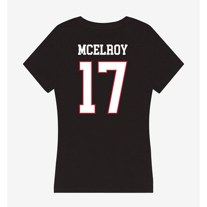 Miami of Ohio - NCAA Women's Soccer : Devin McElroy - Classic Shersey Women's V-Neck T-Shirt-1