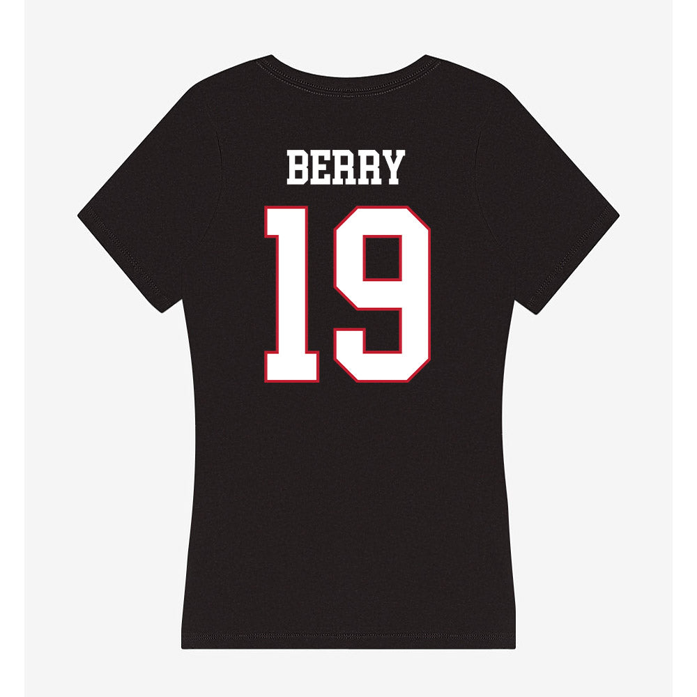 Miami of Ohio - NCAA Football : Luke Berry - Classic Shersey Women's V-Neck T-Shirt-1