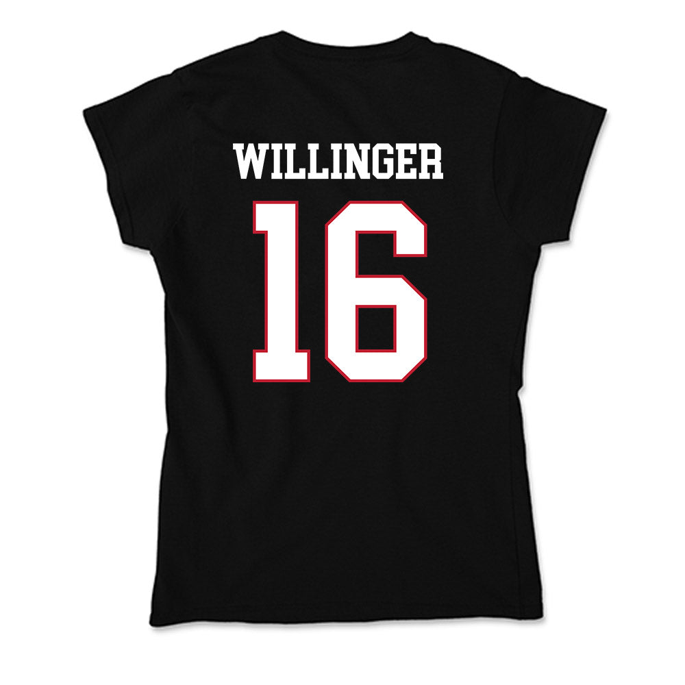 Miami of Ohio - NCAA Women's Volleyball : Piper Willinger - Soft Style Women’s T-Shirt-1