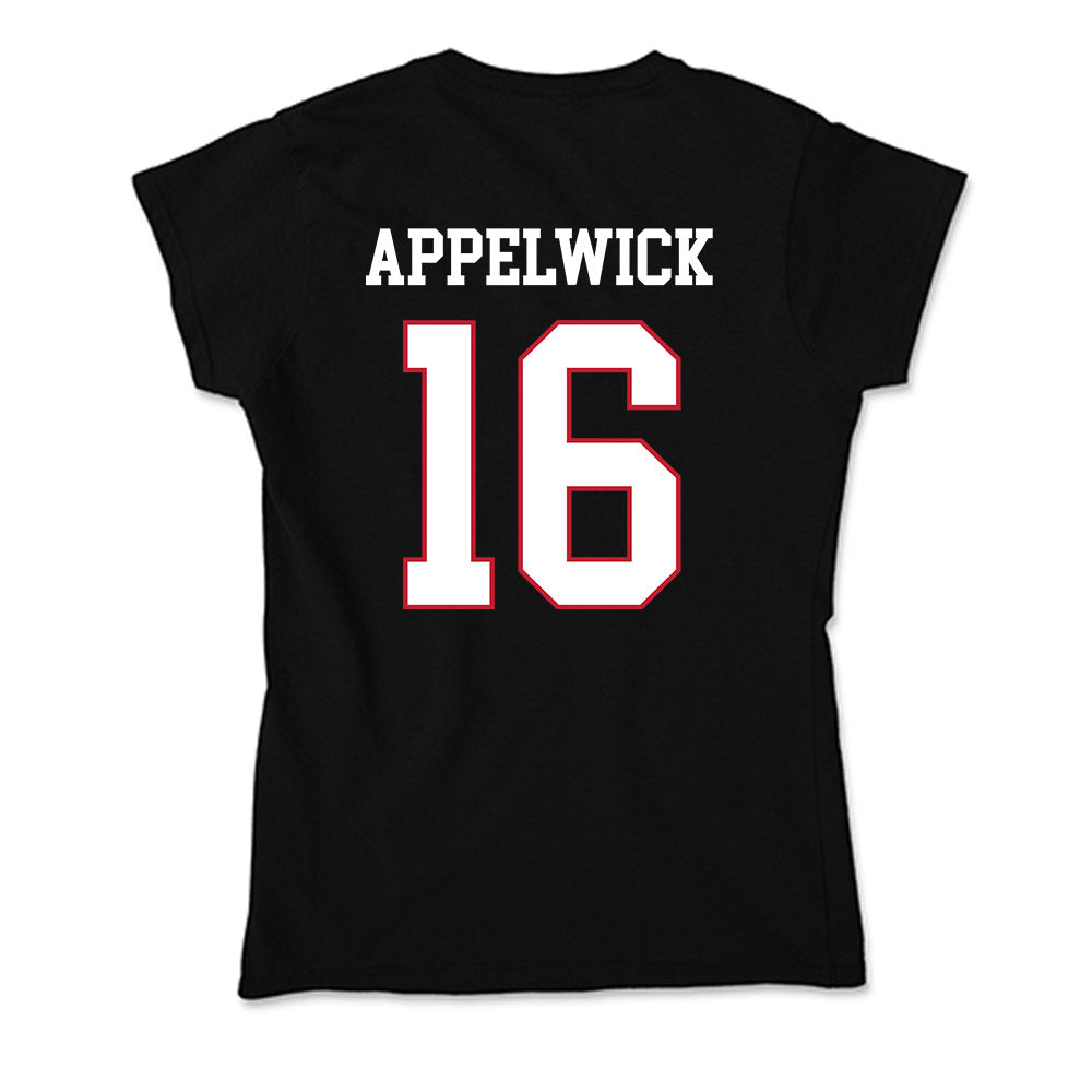 Miami of Ohio - NCAA Baseball : Evan Appelwick - Soft Style Women’s T-Shirt-1
