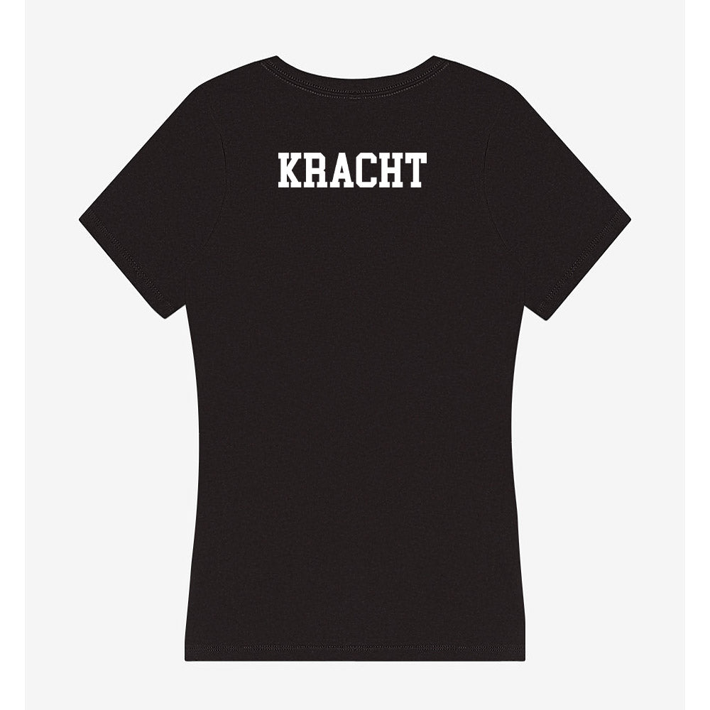 Miami of Ohio - NCAA Women's Synchronized Skating : Sophia Kracht - Women's V-Neck T-Shirt-1