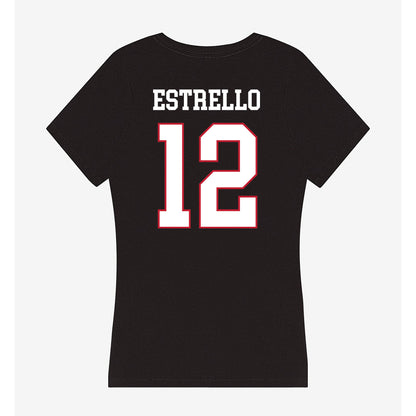 Miami of Ohio - NCAA Softball : Mia Estrello - Women's V-Neck T-Shirt-1