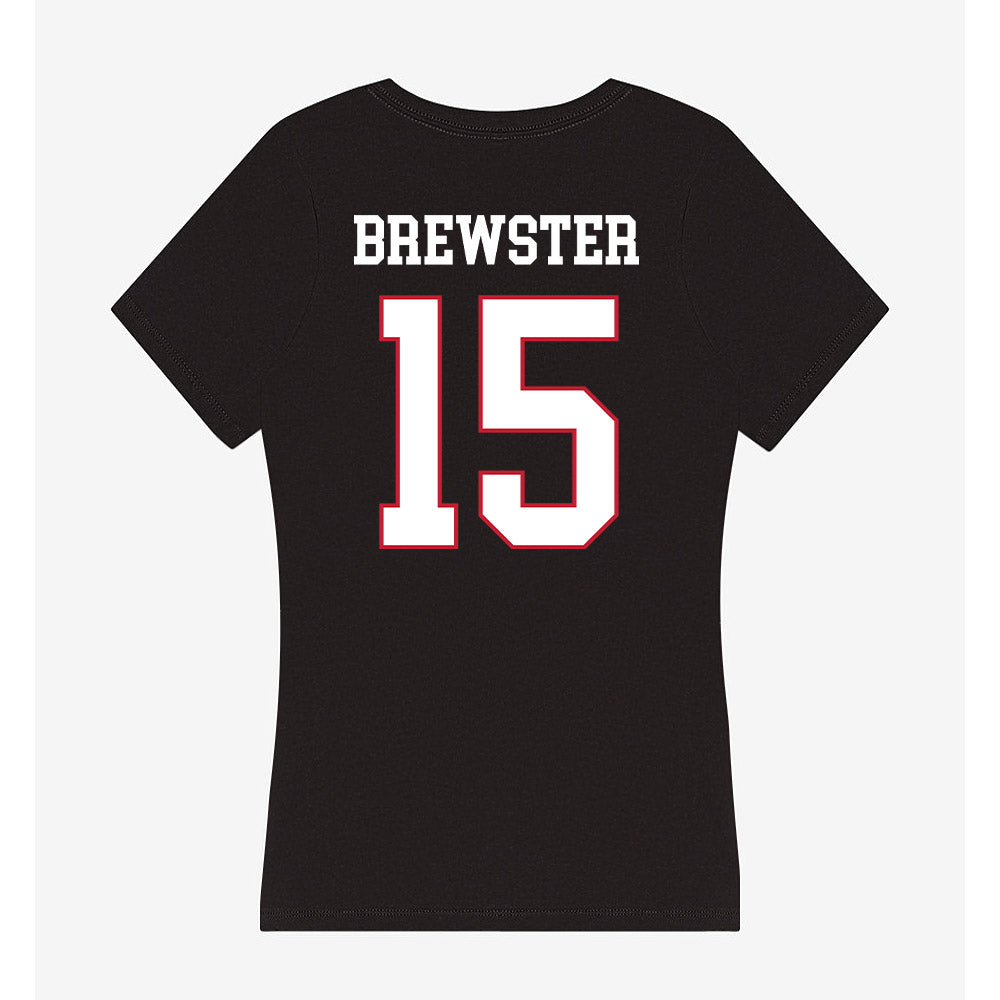 Miami of Ohio - NCAA Football : Harrison Brewster - Women's V-Neck T-Shirt-1