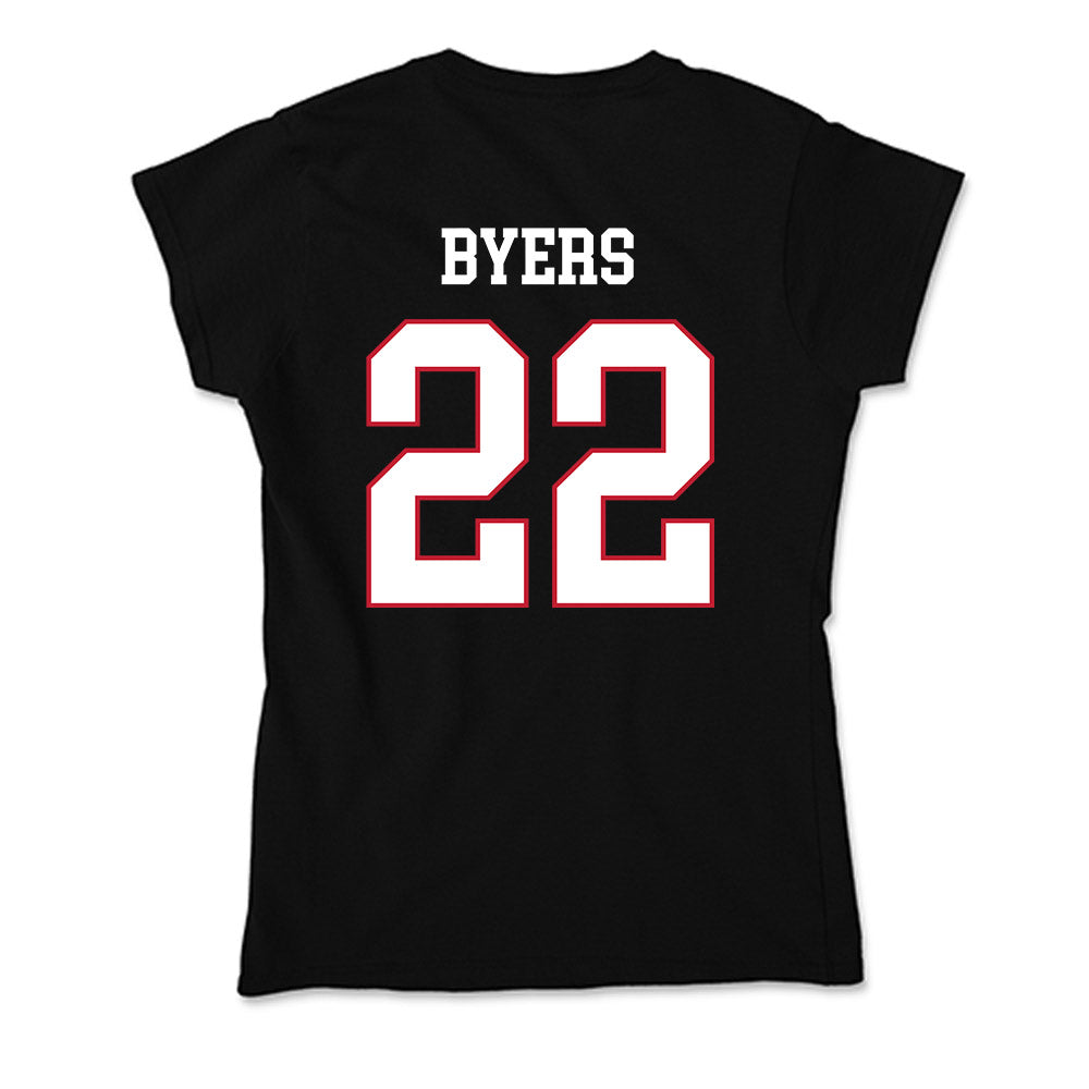 Miami of Ohio - NCAA Men's Basketball : Brant Byers - Soft Style Women’s T-Shirt-1