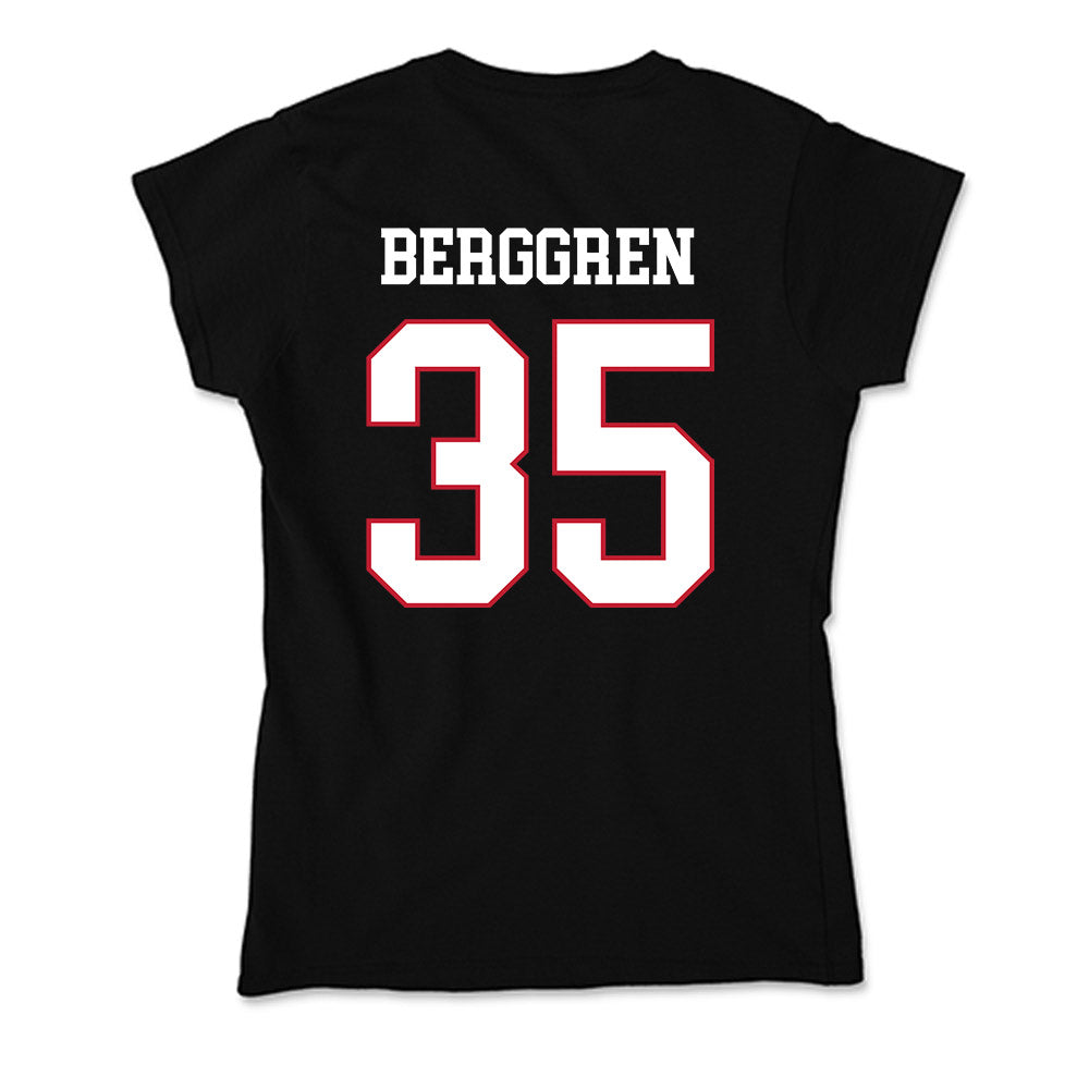 Miami of Ohio - NCAA Baseball : Austin Berggren - Soft Style Women’s T-Shirt-1