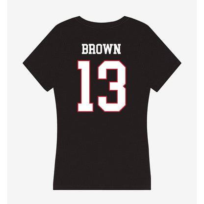 Miami of Ohio - NCAA Softball : Kendall Brown - Classic Shersey Women's V-Neck T-Shirt-1