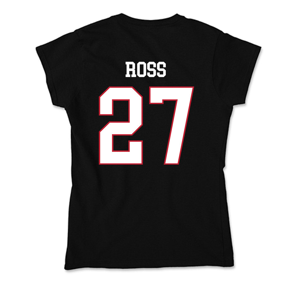 Miami of Ohio - NCAA Baseball : Luke Ross - Soft Style Women’s T-Shirt-1