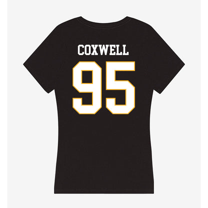 Kennesaw - NCAA Football : Connor Coxwell - Women's V-Neck T-Shirt-1