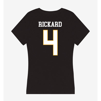 Kennesaw - NCAA Men's Basketball : Kaden Rickard - Women's V-Neck T-Shirt-1