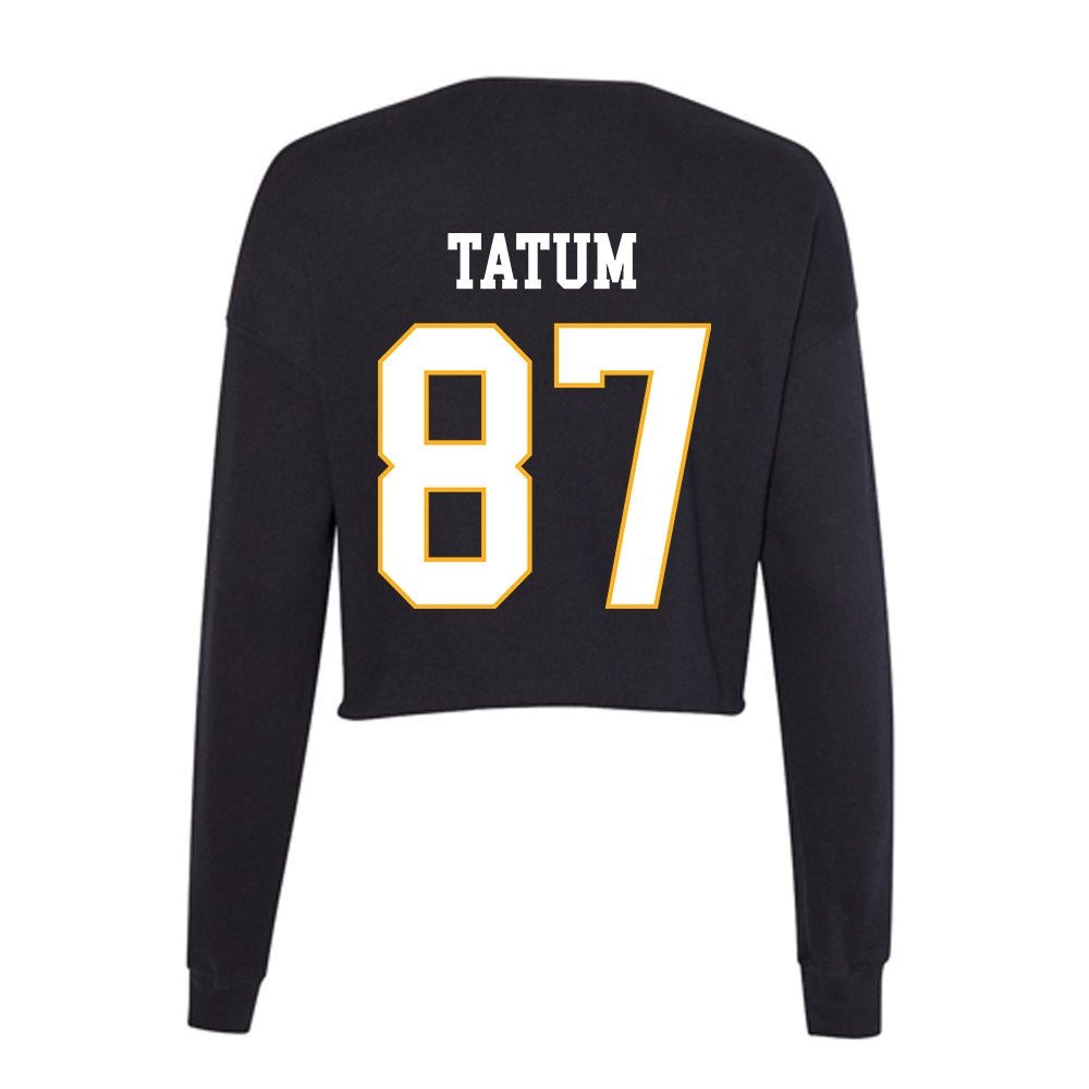 Kennesaw - NCAA Football : Chase Tatum - Women's Cropped Crew Fleece-1