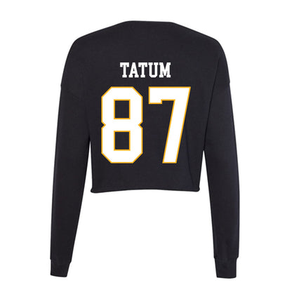 Kennesaw - NCAA Football : Chase Tatum - Women's Cropped Crew Fleece-1