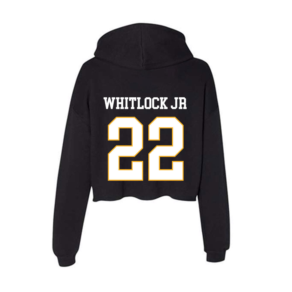 Kennesaw - NCAA Men's Basketball : Marcus Whitlock Jr - Women's Crop Fleece Hoodie-1