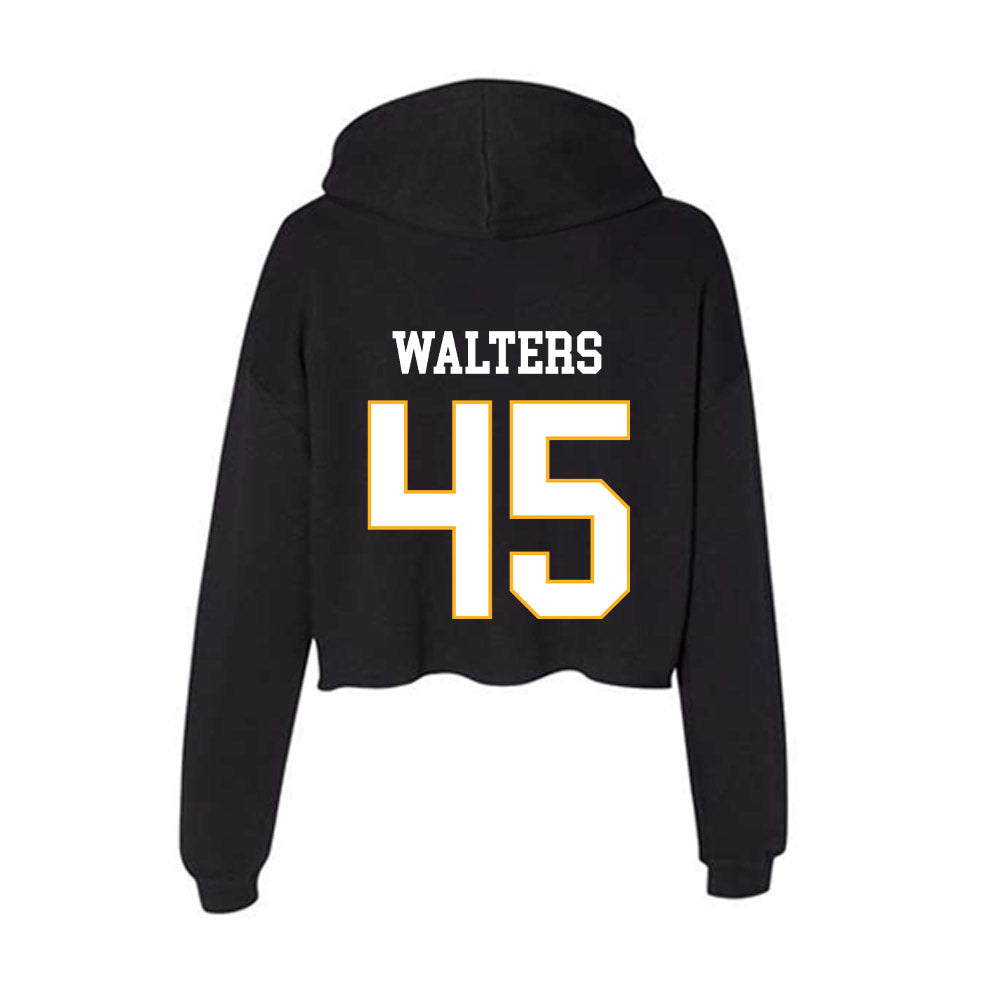 Kennesaw - NCAA Football : Brock Walters - Women's Crop Fleece Hoodie-1