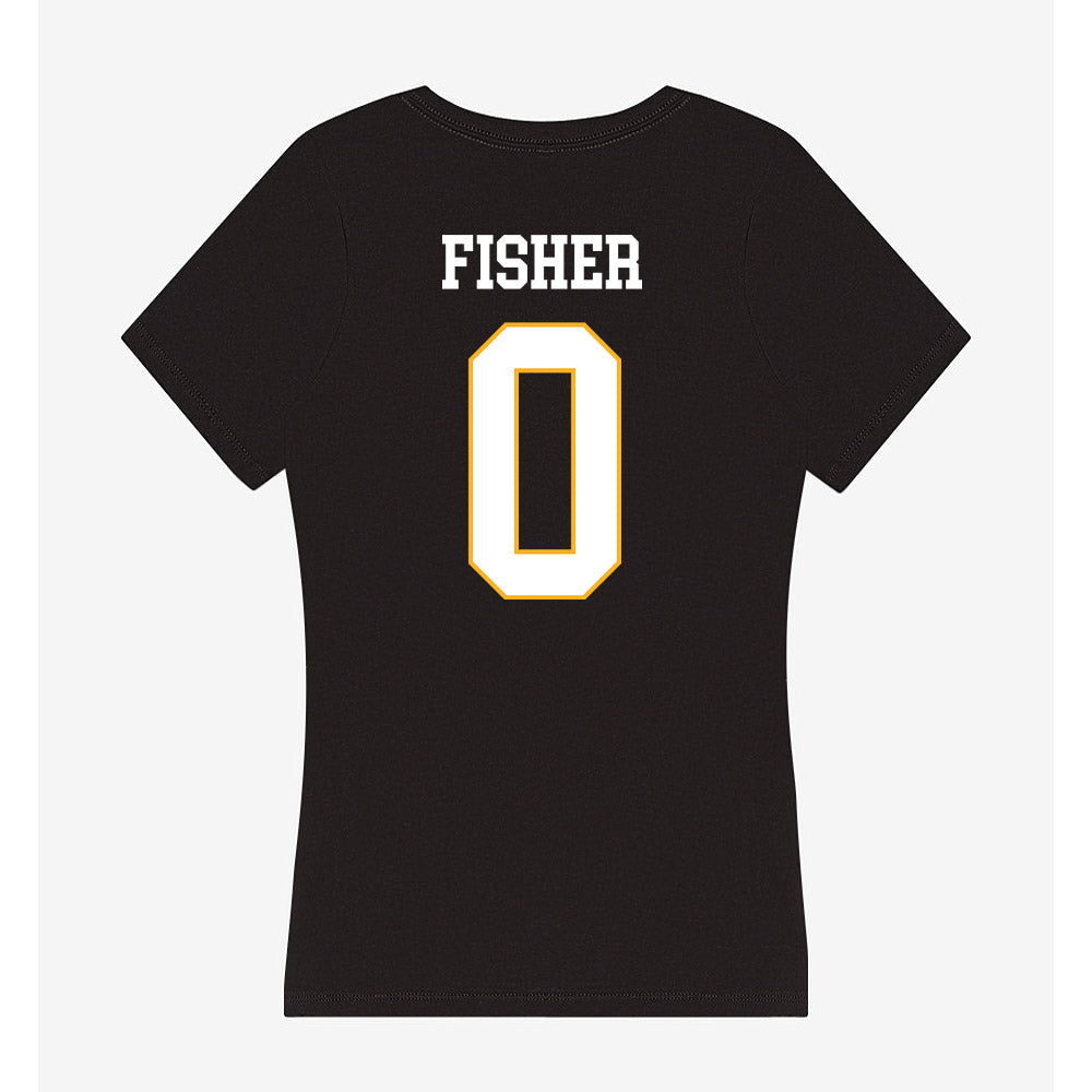 Kennesaw - NCAA Football : Perry Fisher - Women's V-Neck T-Shirt-1
