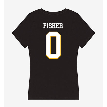 Kennesaw - NCAA Football : Perry Fisher - Women's V-Neck T-Shirt-1