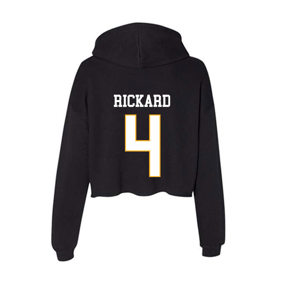 Kennesaw - NCAA Men's Basketball : Kaden Rickard - Women's Crop Fleece Hoodie-1