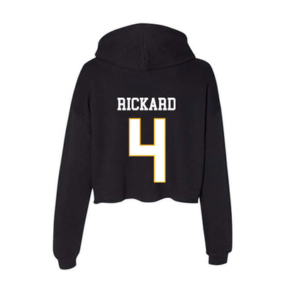 Kennesaw - NCAA Men's Basketball : Kaden Rickard - Women's Crop Fleece Hoodie-1