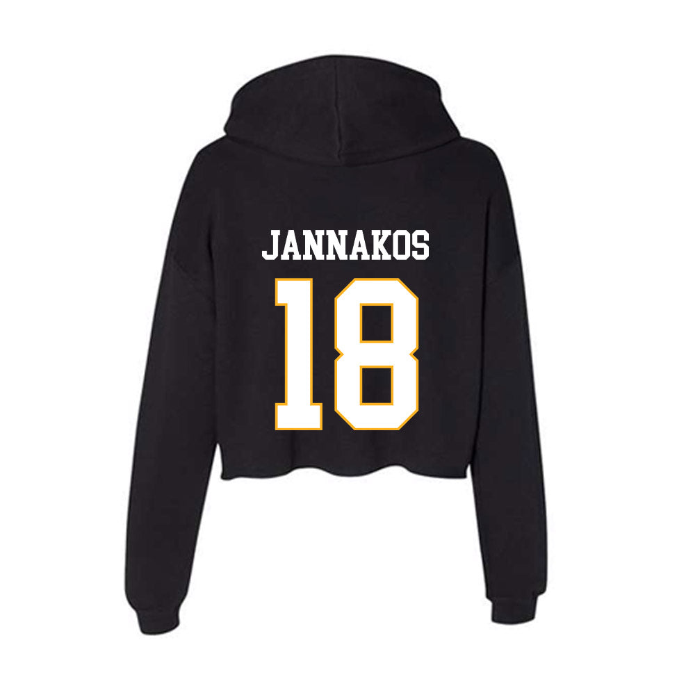 Kennesaw - NCAA Softball : Leah Jannakos - Women's Crop Fleece Hoodie-1