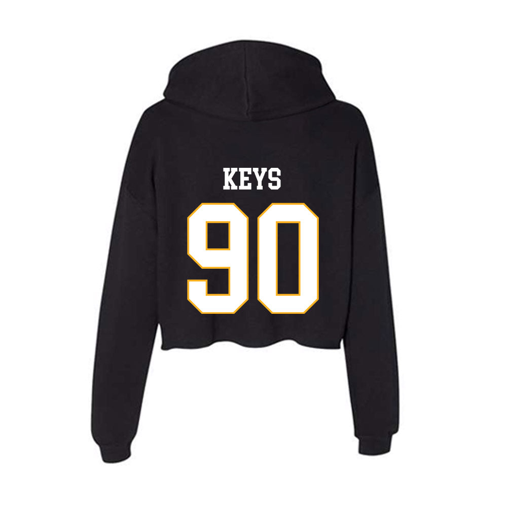 Kennesaw - NCAA Football : Jonathan Keys - Women's Crop Fleece Hoodie-1