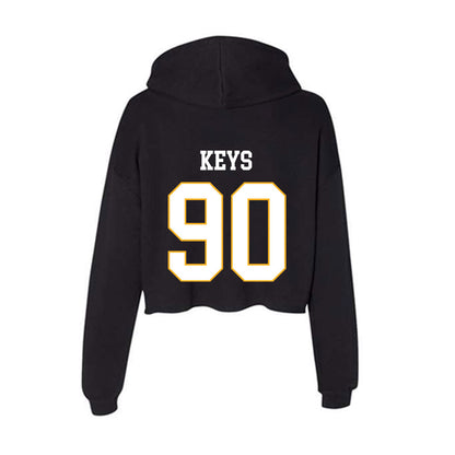 Kennesaw - NCAA Football : Jonathan Keys - Women's Crop Fleece Hoodie-1