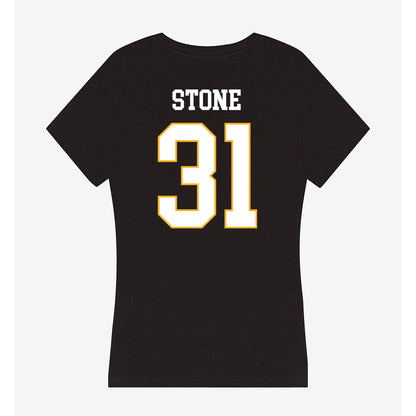 Kennesaw - NCAA Men's Basketball : Charles Stone - Women's V-Neck T-Shirt-1