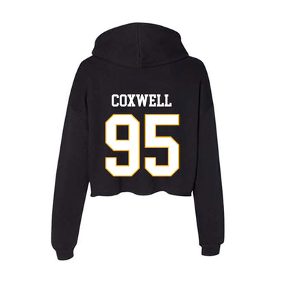 Kennesaw - NCAA Football : Connor Coxwell - Women's Crop Fleece Hooded Sweatshirt-1