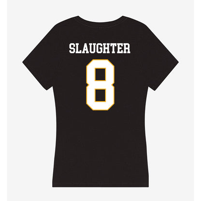Kennesaw - NCAA Football : Devaughn Slaughter - Women's V-Neck T-Shirt-1