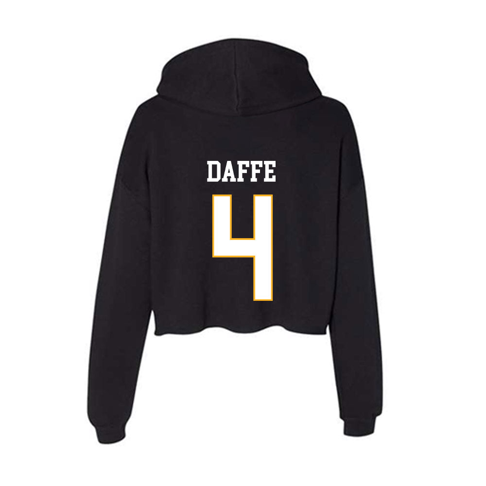 Kennesaw - NCAA Women's Basketball : Fanta Daffe - Women's Crop Fleece Hoodie-1
