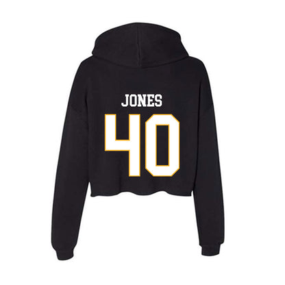 Kennesaw - NCAA Football : Amarion Jones - Women's Crop Fleece Hoodie-1