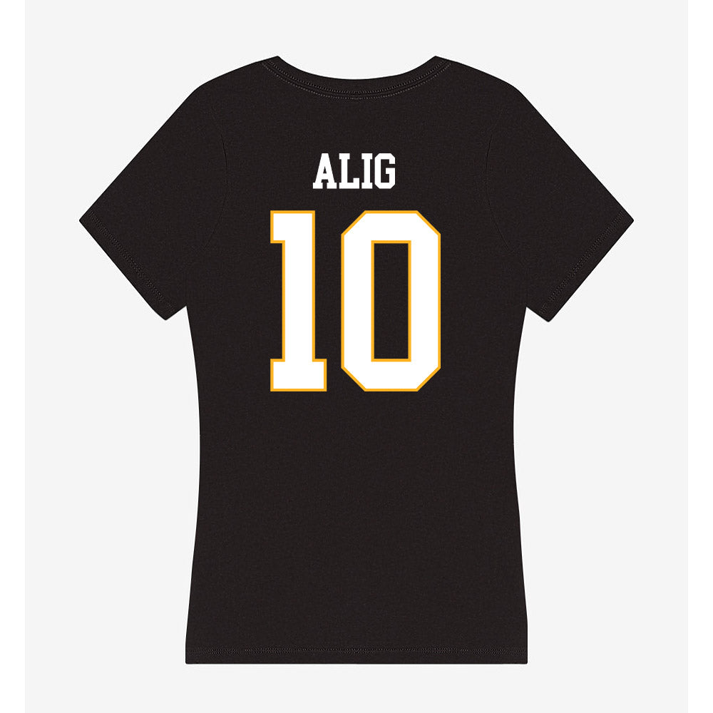 Kennesaw - NCAA Baseball : Wesley Alig - Women's V-Neck T-Shirt-1
