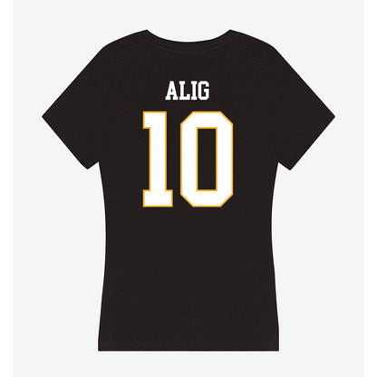 Kennesaw - NCAA Baseball : Wesley Alig - Women's V-Neck T-Shirt-1