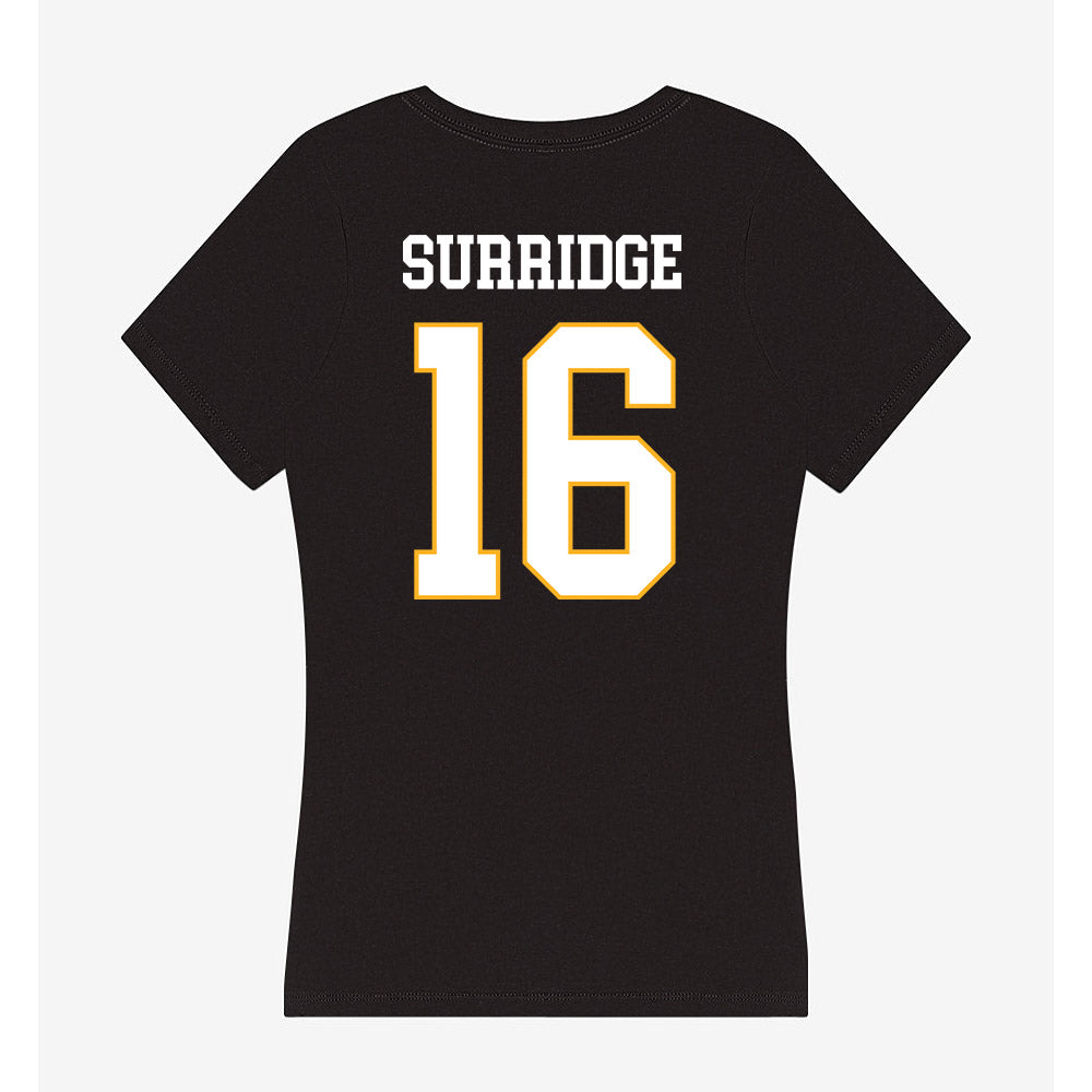Kennesaw - NCAA Women's Lacrosse : Roxy Surridge - Women's V-Neck T-Shirt-1