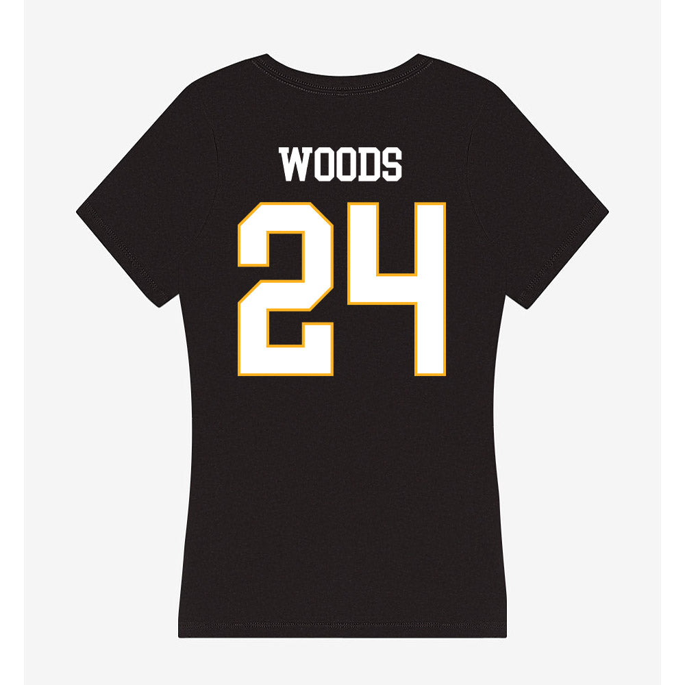 Kennesaw - NCAA Football : Alan Woods - Women's V-Neck T-Shirt-1