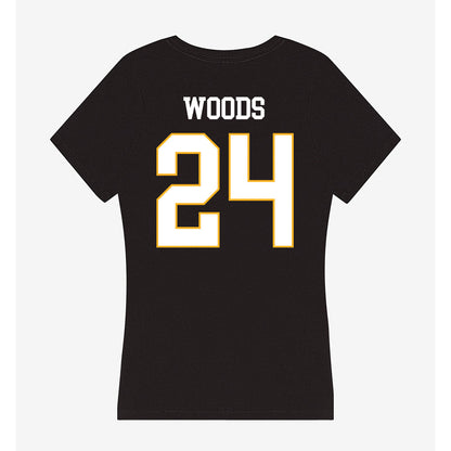 Kennesaw - NCAA Football : Alan Woods - Women's V-Neck T-Shirt-1